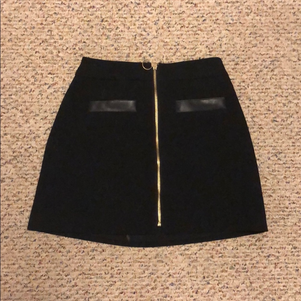Express zipper skirt with pockets
